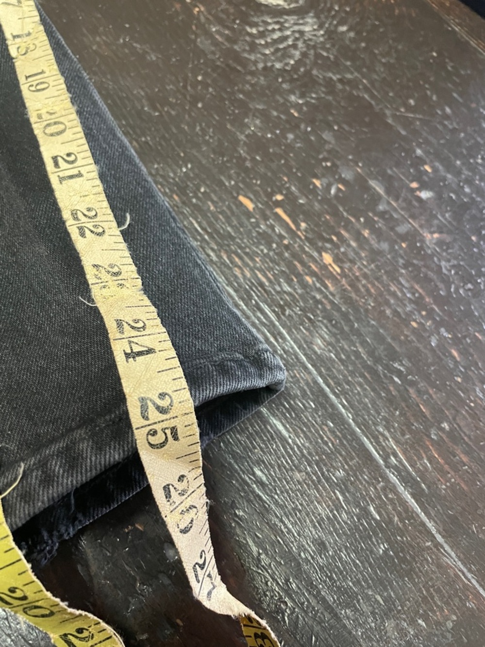 AGOLDE Riley High Rise Buttonfly Black Wash Jeans 
Size 24. - Picture 9 of 10